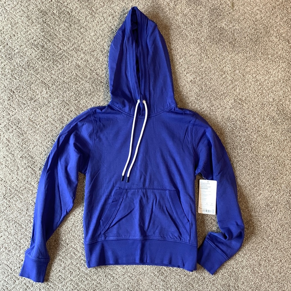 Athleta Sundown Hoodie Sweatshirt Sz S NWT